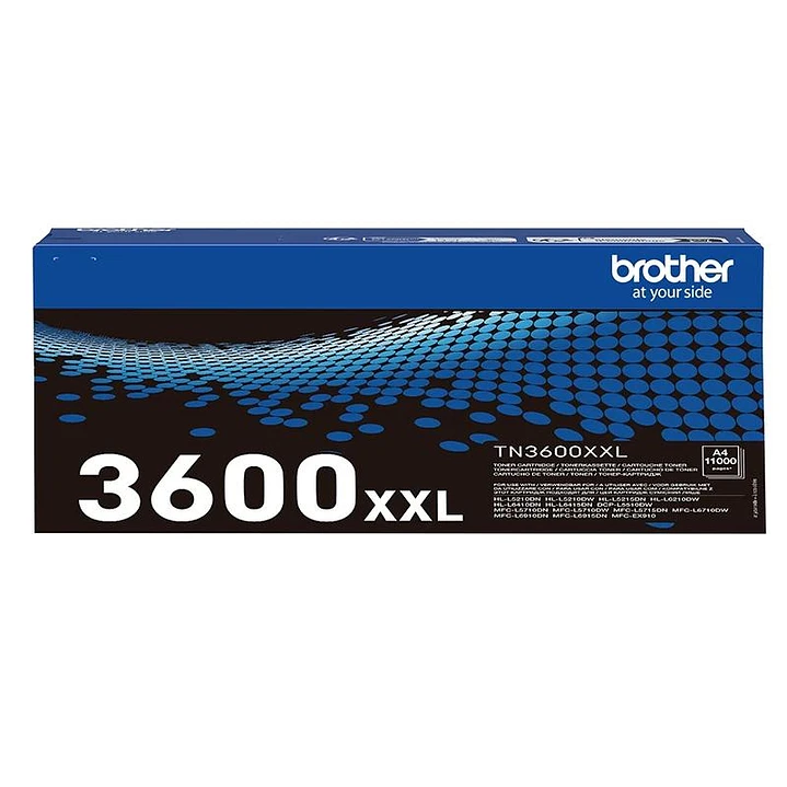 Brother Tóner TN3600XXL Negro 1