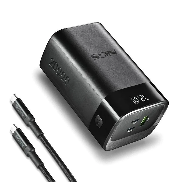 NGS BATERIA EXTERNA PORTATIL CARGA RAPIDA 65W 3