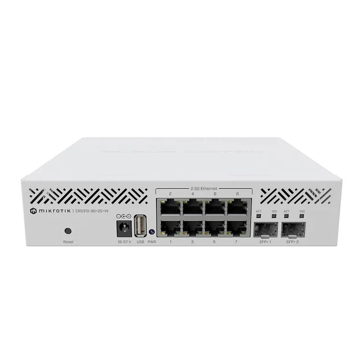 MikroTik CRS310-8G+2S+IN Switch 8x2.5GbE 2xSFP+ 3