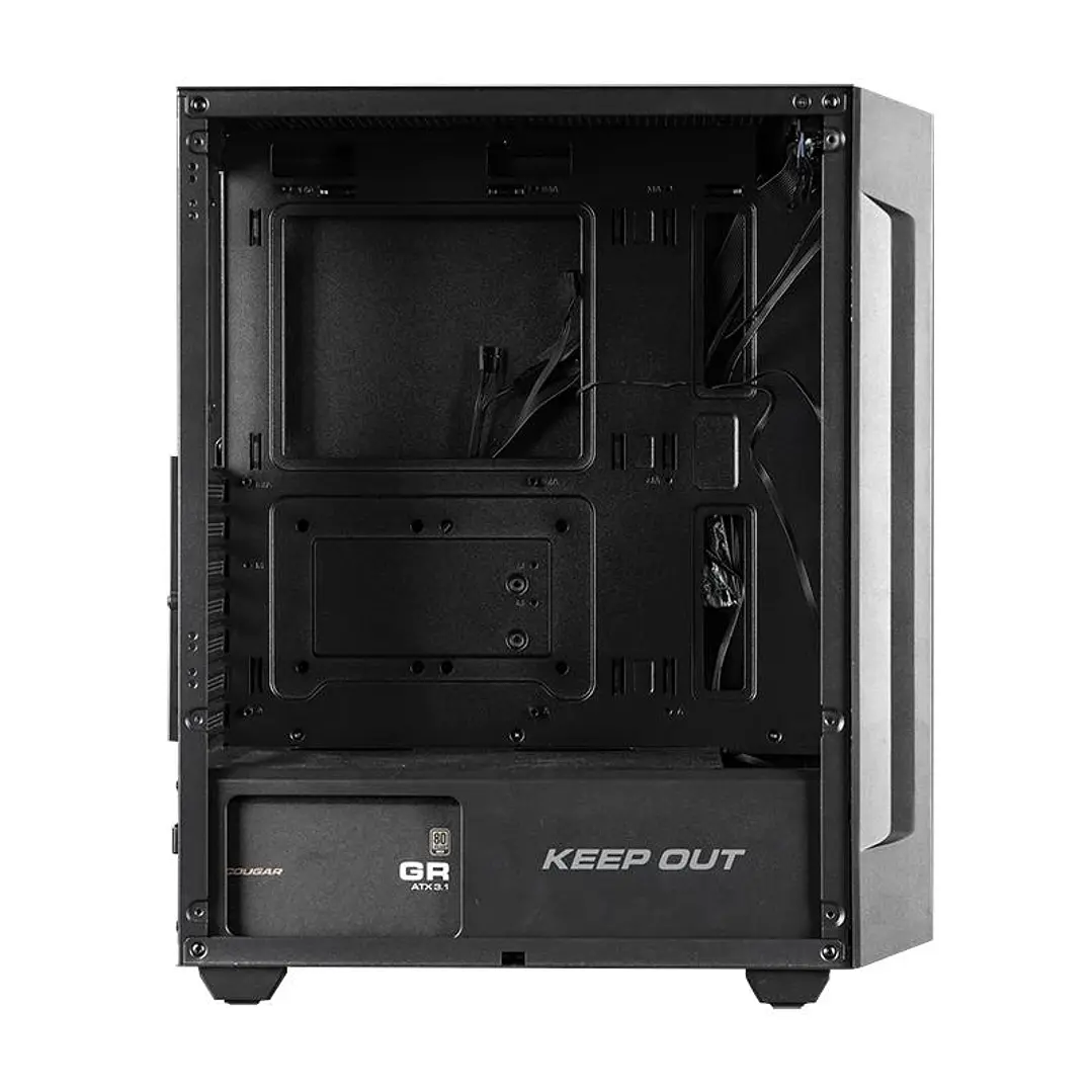 Keep Out Caja M-Atx KO XC-200 RGB USB3 Black Glass 2