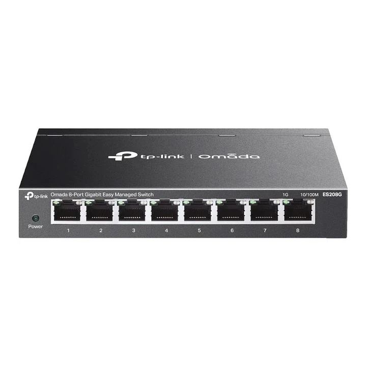 TP-Link ES208G Switch 8xGbE Acero Desktop 1