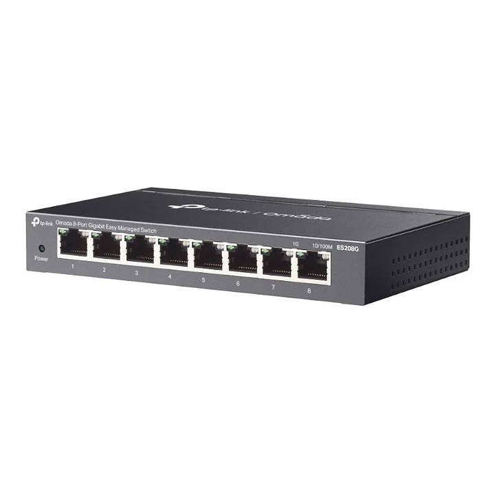 TP-Link ES208G Switch 8xGbE Acero Desktop 2