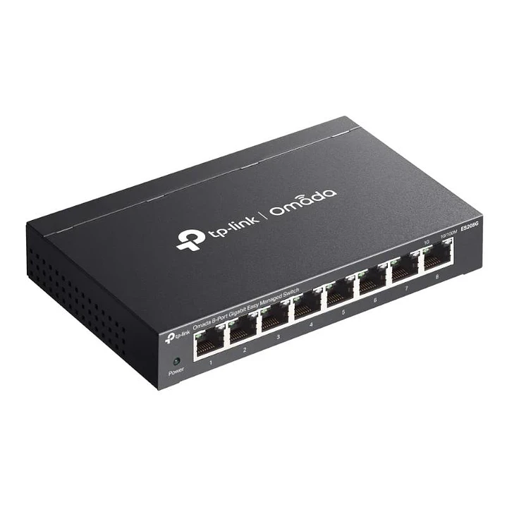 TP-Link ES208G Switch 8xGbE Acero Desktop 3