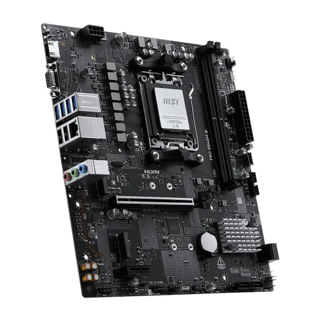 MSI Placa Base PRO B840M-B DDR5 mATX 3