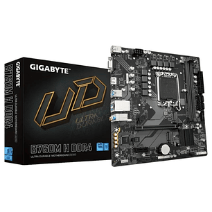 Gigabyte Placa Base B760M H DDR4  mATX LGA1700