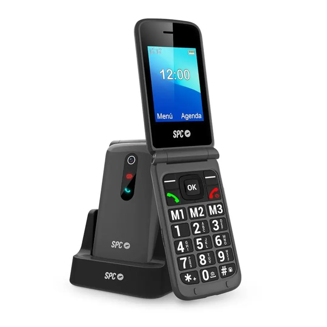 SPC 2339N Movil Stella 3 4G BT FM + Dock Negro 1