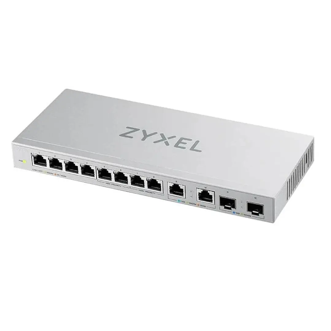 Zyxel XGS1010-12 v2 Switch 8xGb 2x2.5G 2xSFP+ 1