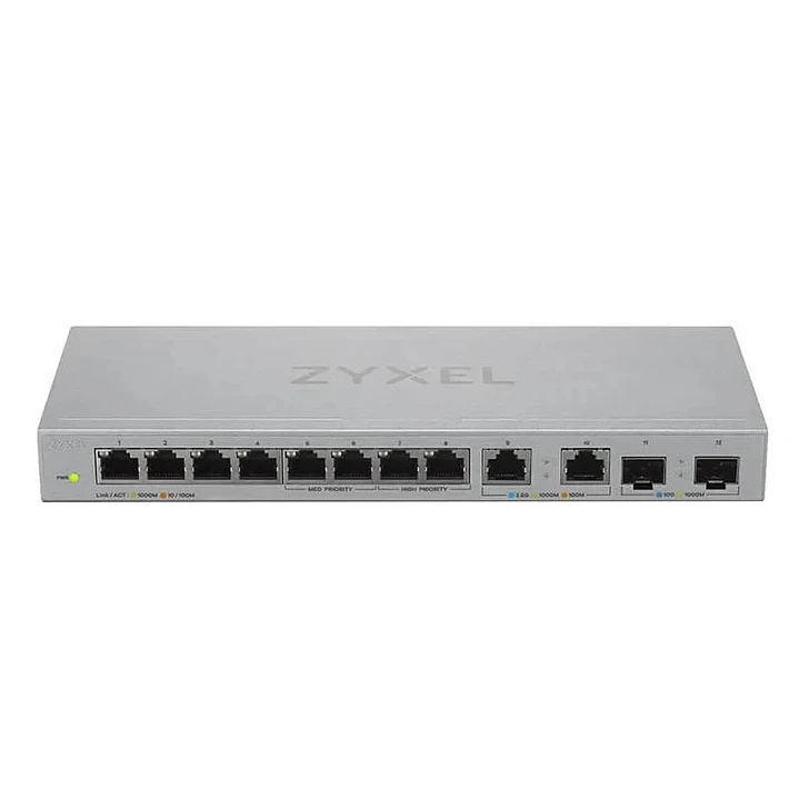 Zyxel XGS1010-12 v2 Switch 8xGb 2x2.5G 2xSFP+ 3