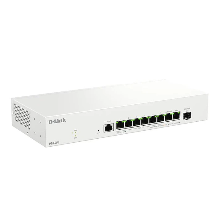 D-Link DBR-700 Router 7x2.5G 1X2.5 WAN 1x2.5 SFP 4