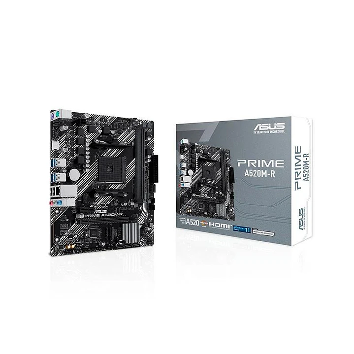 Asus Placa Base PRIME A520M-R mATX AM4 4