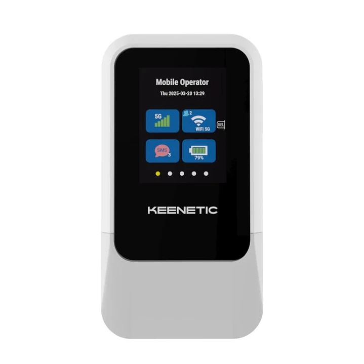 Keenetic Roamer 5G Router Movil WiFi6 AX600 1