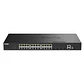 D-Link DGS-1530-28P/E Switch 24xGB PoE 4xSFP+ 370W - Miniatura 1