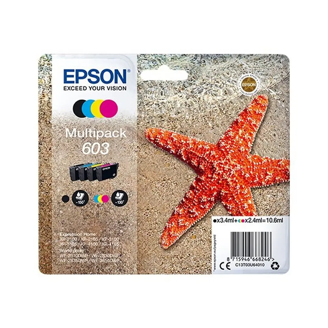 Epson Cartucho Multipack 603 4 Colores 1