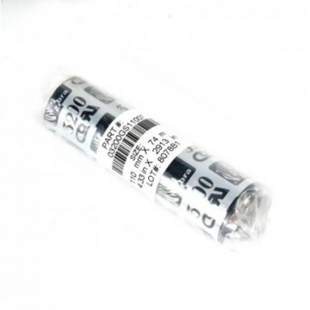 Zebra Cinta Cera 2300 110mm 74 Metros 12 uds 1