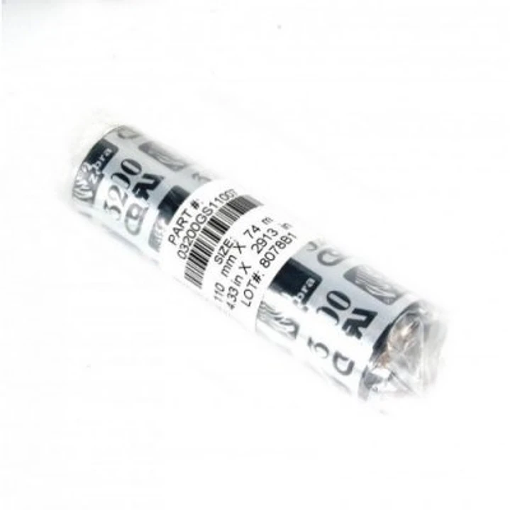 Zebra Cinta Cera 2300 110mm 74 Metros 12 uds 1