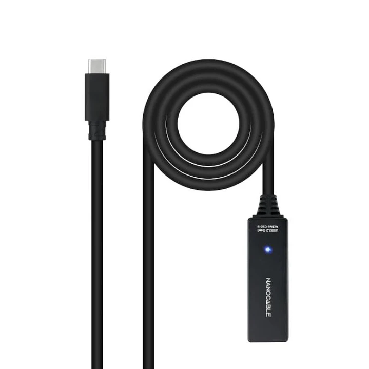 Nanocable Cable USB 3.2 amplif. C/M-C/H 5m 1