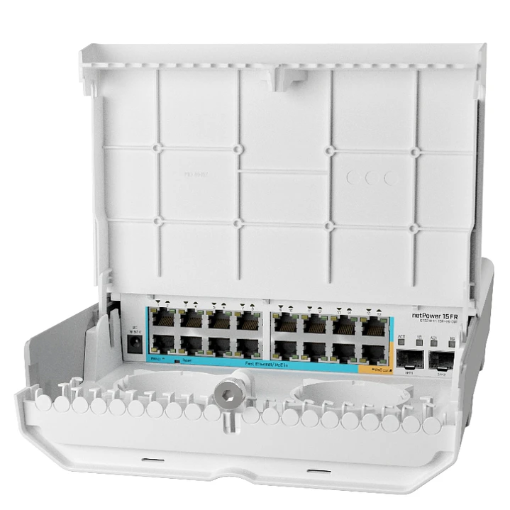 Mikrotik CRS318-1Fi-15Fr-2S-OUT NetPower Switch 4