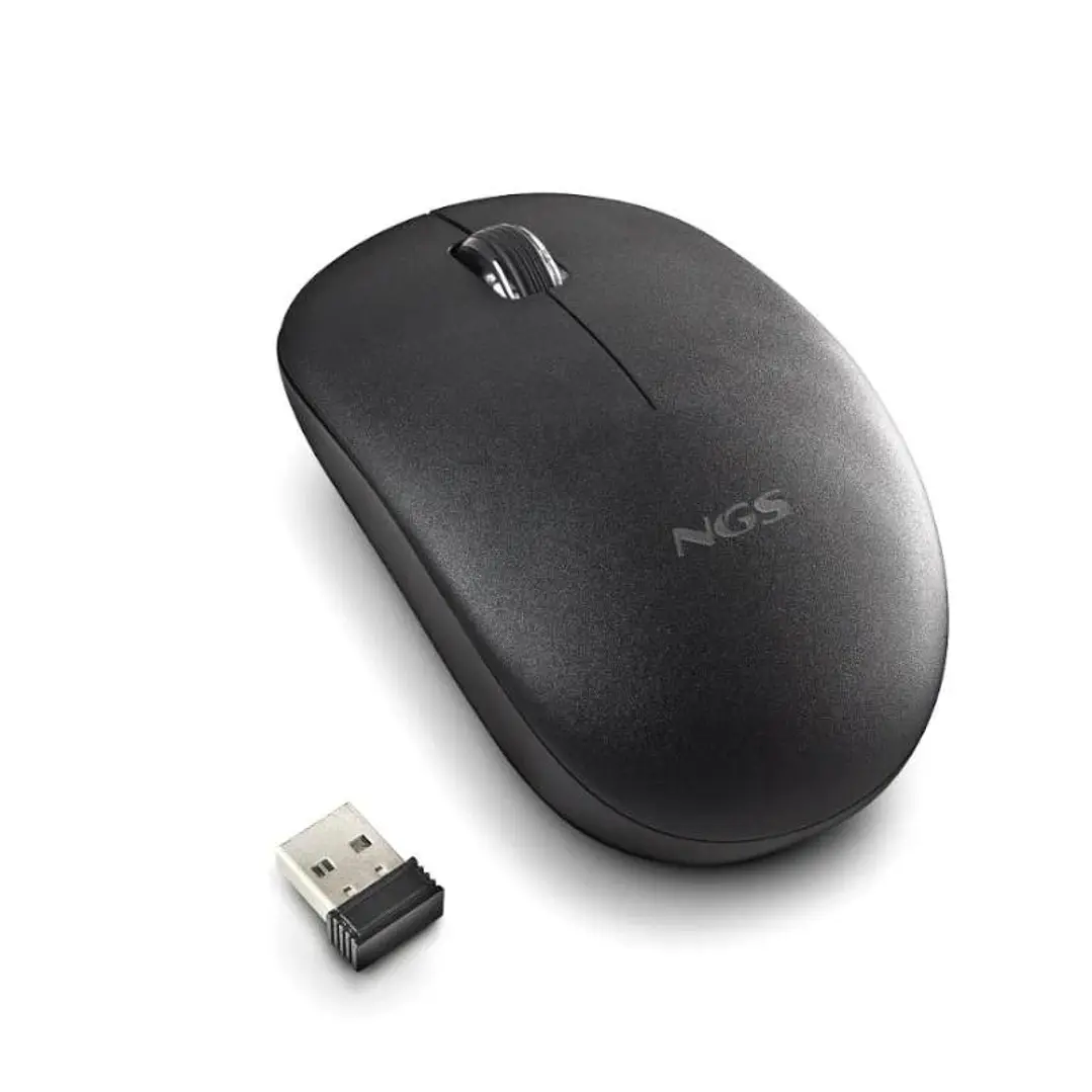 NGS Raton Fogpro Inalambrico Negro 3
