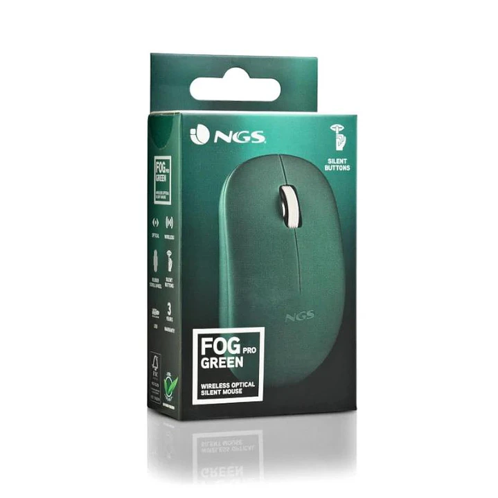 NGS Raton Fogpro Inalambrico Verde 4