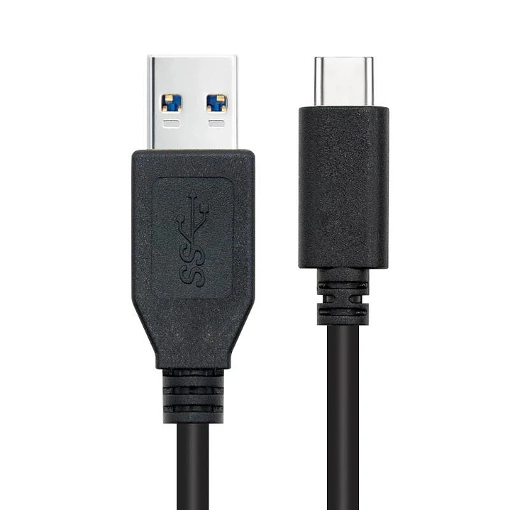 Nanocable Cable USB 3.1 Gen2 USB-C/M-A/M 2M 1