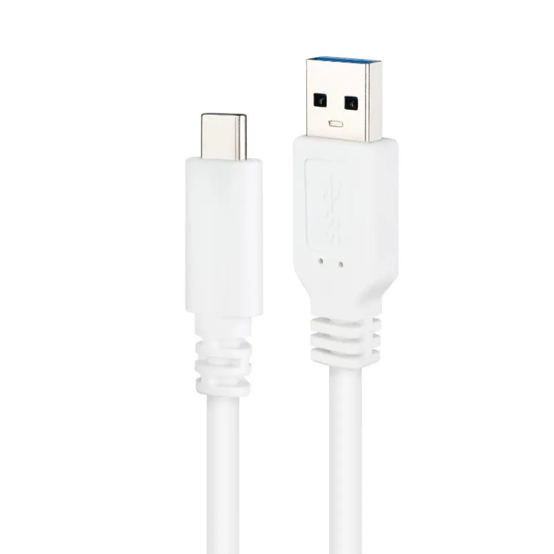 Nanocable Cable USB 3.1 Gen2 USB-C/A 2 M Blanco 2