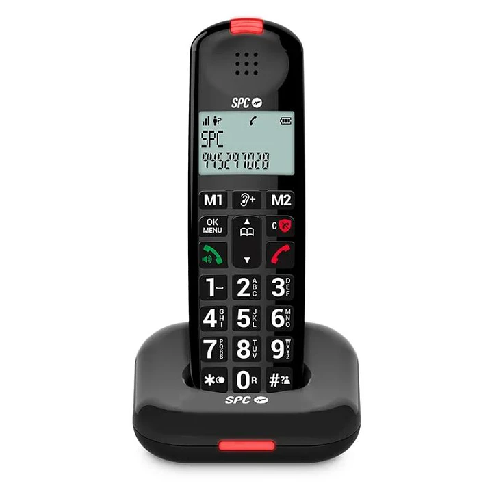 SPC 7612N Telefono Inalámbrico COMFORT KAIRO Negro 2