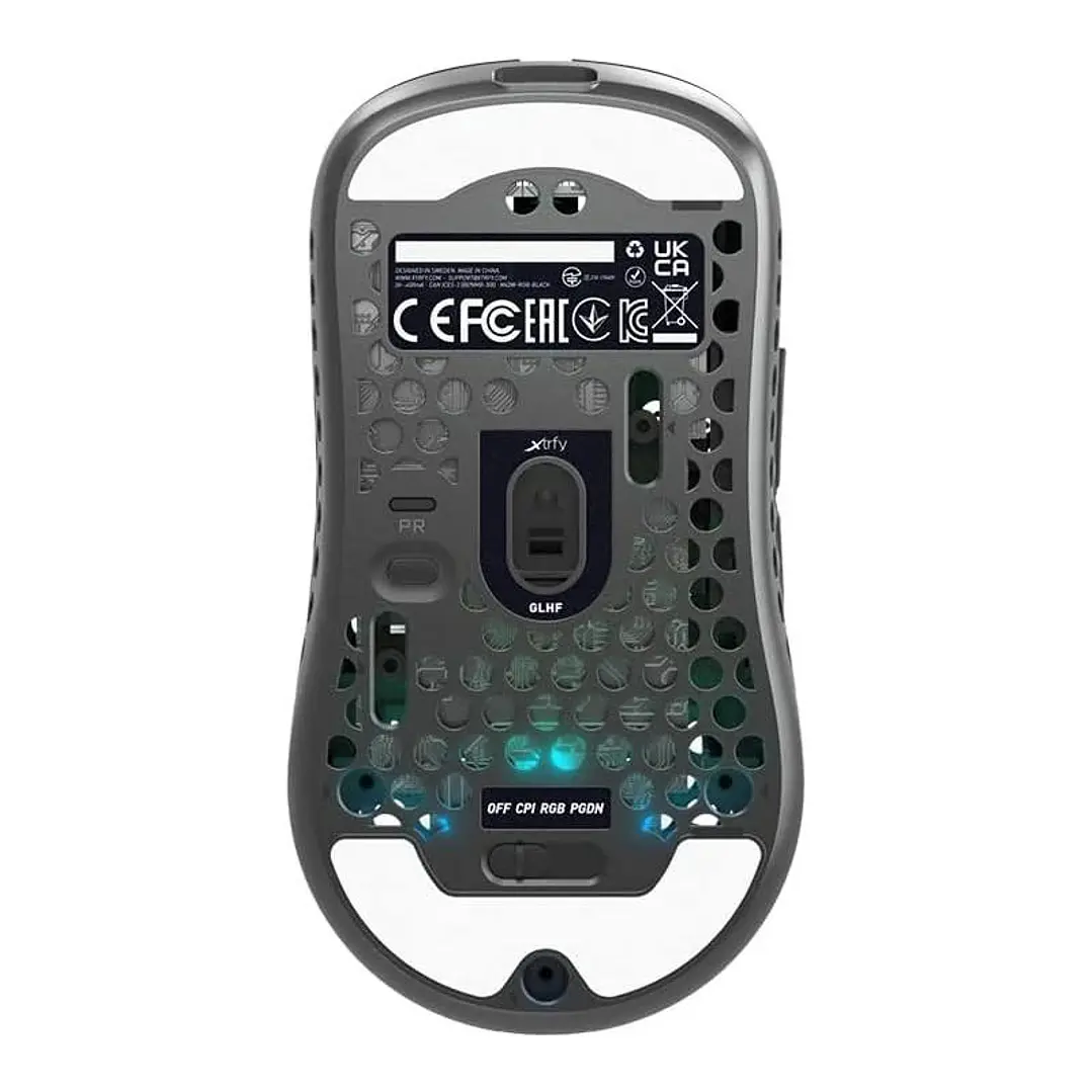 Cherry Xtrfy Ratón RGB 400-16.000 dpi inal. Black 4