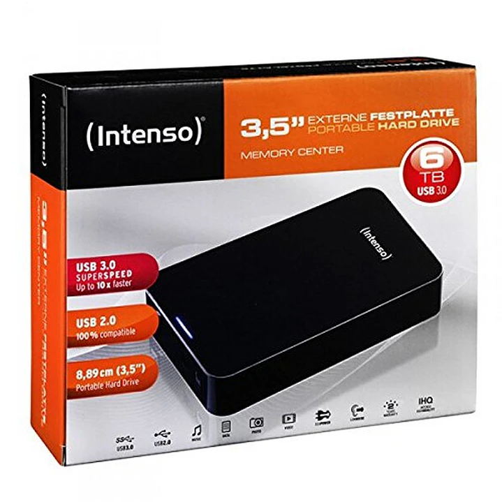 Intenso HDD Externo 6031514 6TB 3.5
