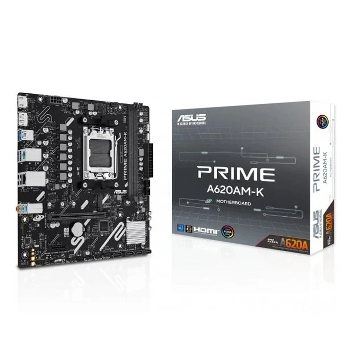 ASUS Placa Base PRIME A620AM-K mATX AM5 1