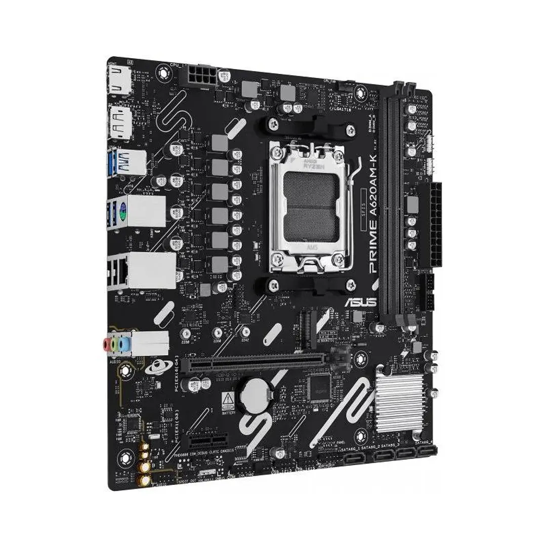 ASUS Placa Base PRIME A620AM-K mATX AM5 2