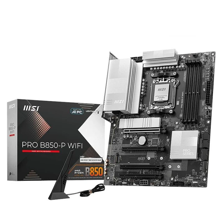 MSI Placa Base PRO B850-P WIFI DDR5 ATX AM5 1