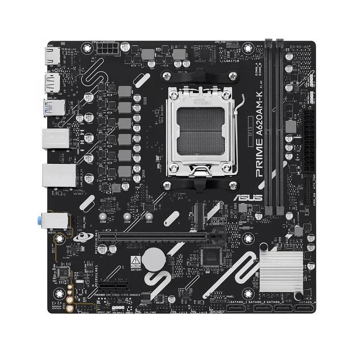 ASUS Placa Base PRIME A620AM-K mATX AM5 3