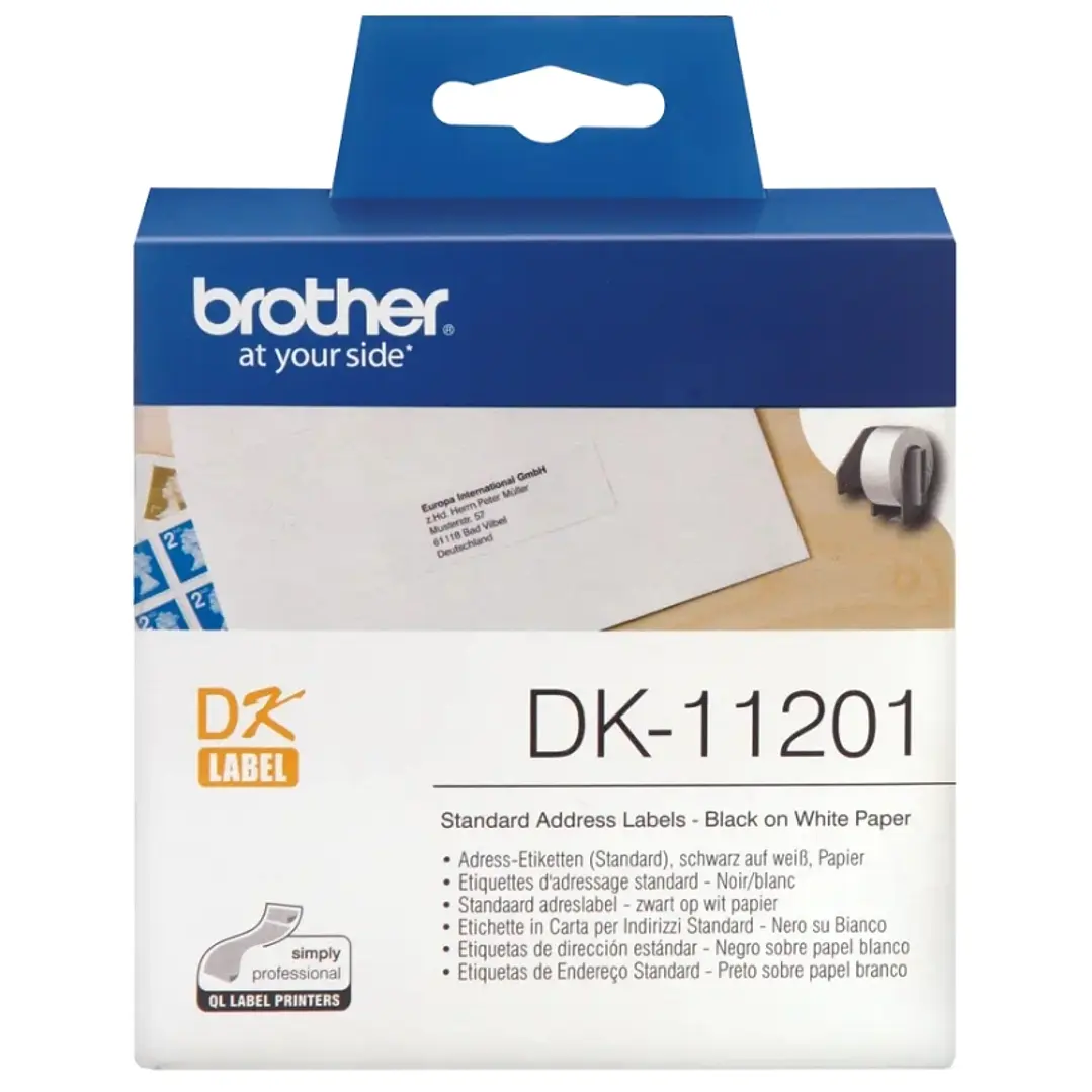 Brother Etiquetas DK11201 Dirección 29x90mm 400 ud 1