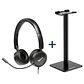 iggual Kit auriculares Dual Tech + soporte SA22 - Miniatura 1
