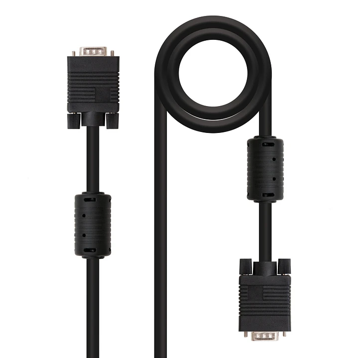 Nanocable Cable Conmutador Vga 10 M Negro 3