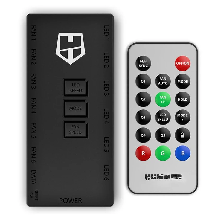 Nox HUMMER R-HUB Controlador ARGB Led/Ref. 1