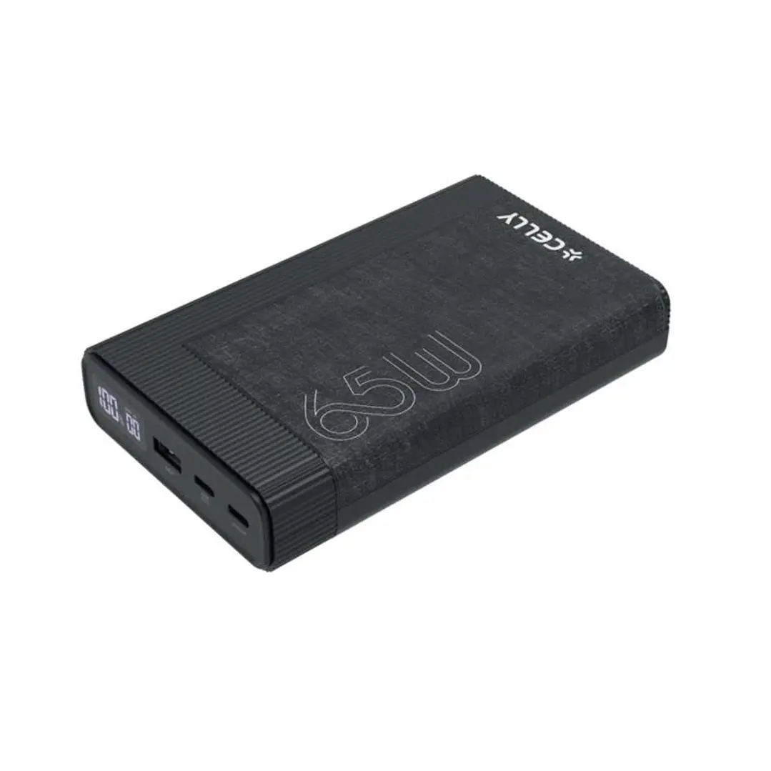 Celly Powerbank PD65W 20000 mAh 65w EVO Negra 1
