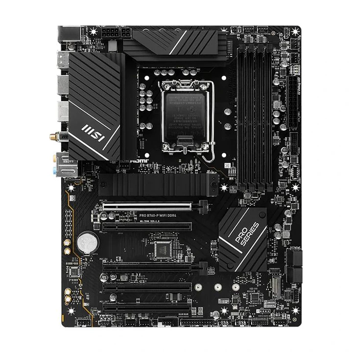 MSI Placa Base PRO B760-P WIFI DDR4 ATX LGA1700 2