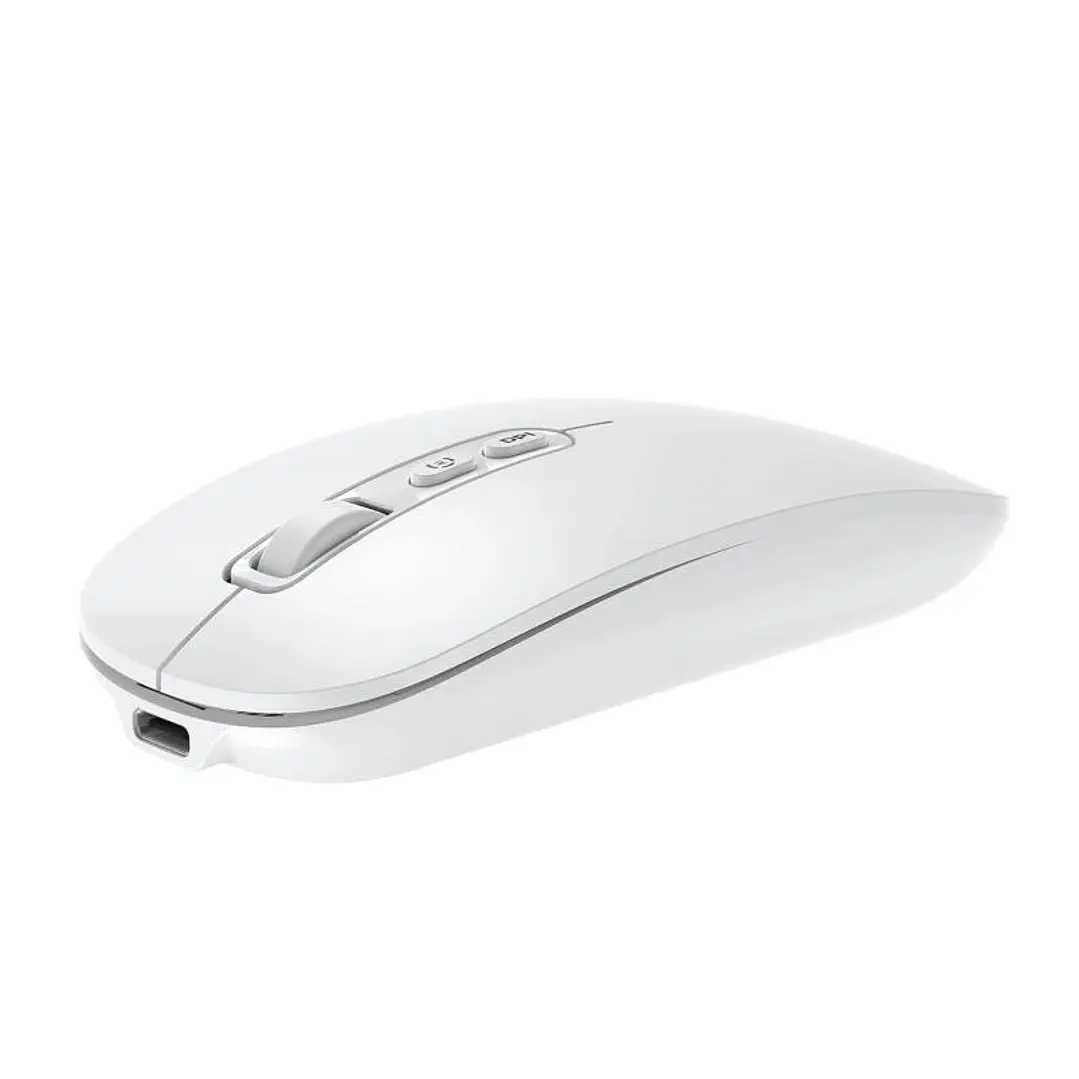 Coolbox Ratón W02-IA Inalámbrico RF+BT Blanco 2