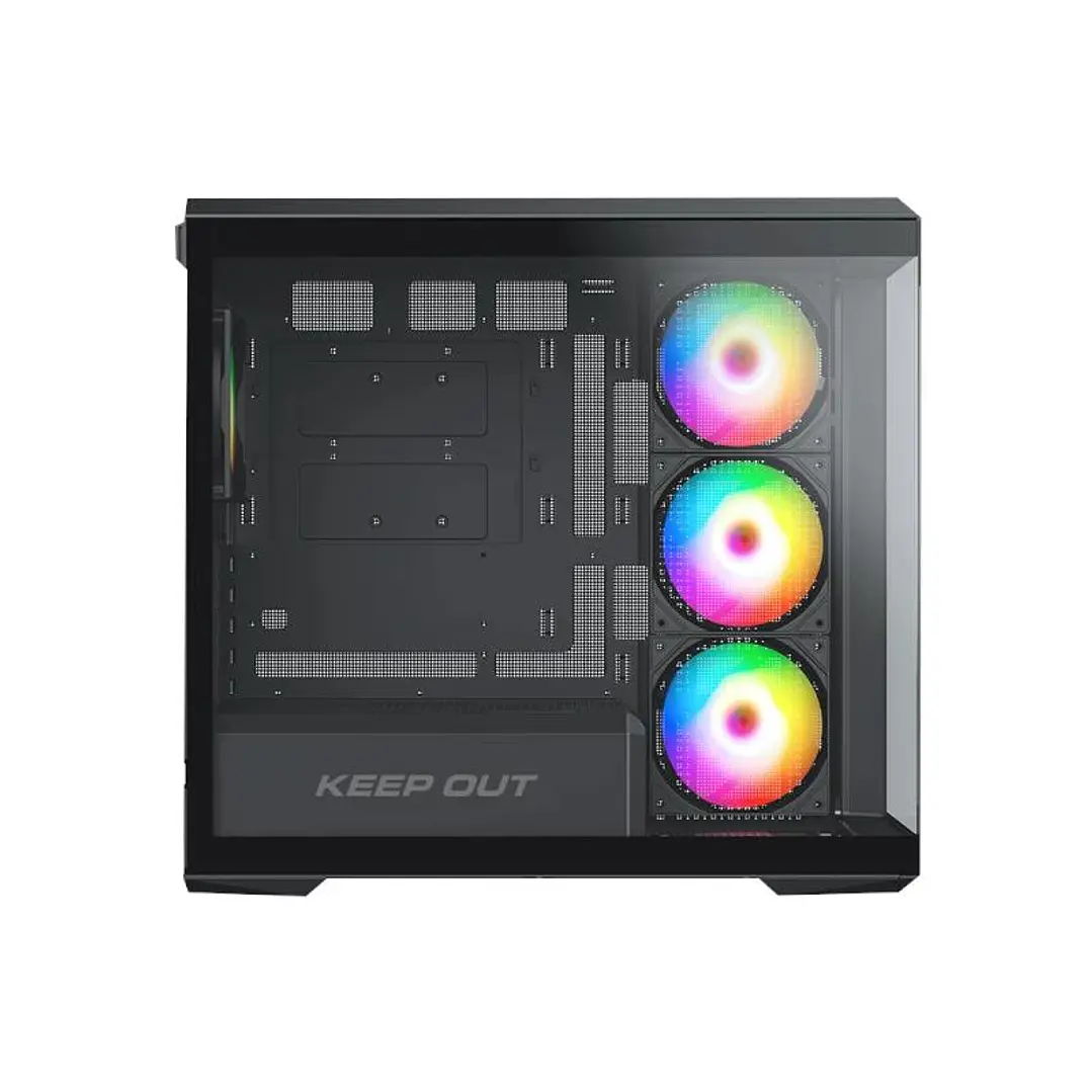 Keep Out Caja M-atx XC-905 Pro+ 4FANS HUB C 3x2 4
