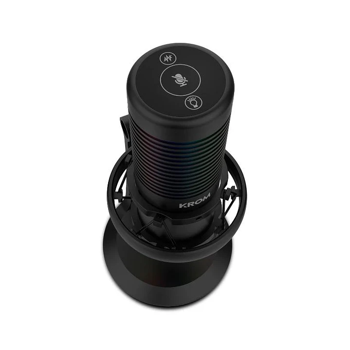 KROM Microfono KAZE Streaming Rgb 3