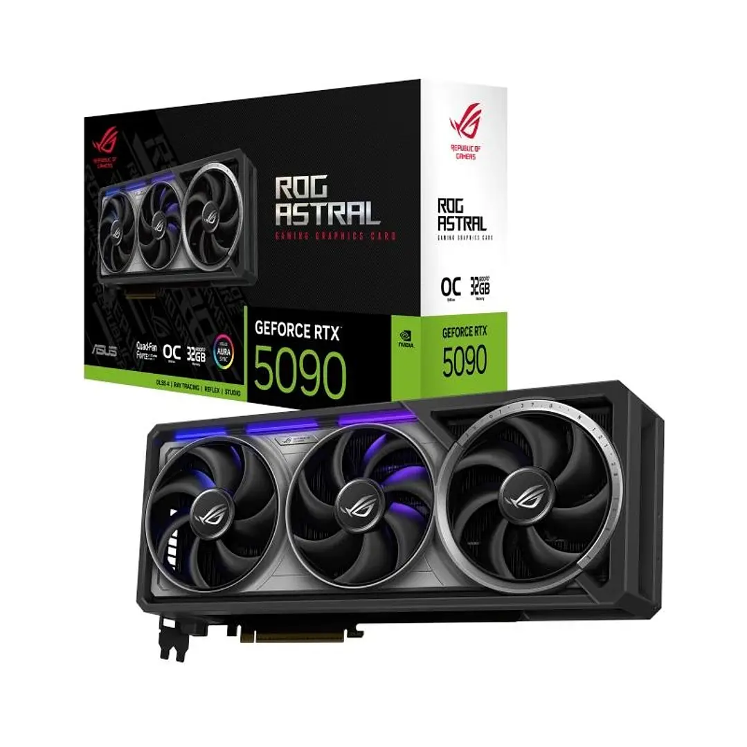 ASUS VGA NVIDIA RTX 5090 ROG Astral OC 32GB DDR7 1