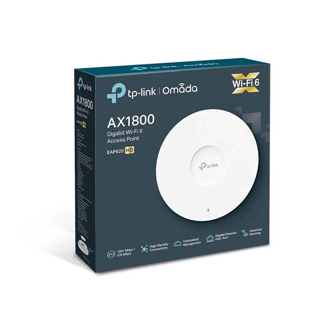 TP-Link EAP620 HD WiFi AX1800 Dual PoE Techo Omada 2
