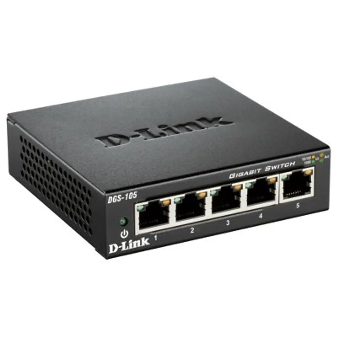 D-Link DGS-105 Switch 5xGB Metal 2