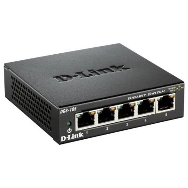 D-Link DGS-105 Switch 5xGB Metal 2