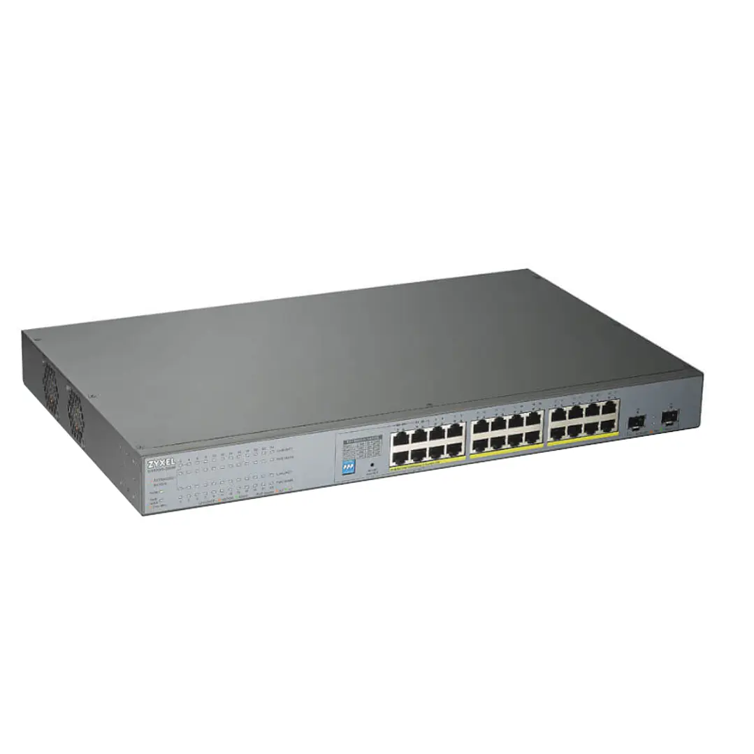ZyXEL GS1300-26HP Switch 24xGB PoE 2xSFP 250W 4