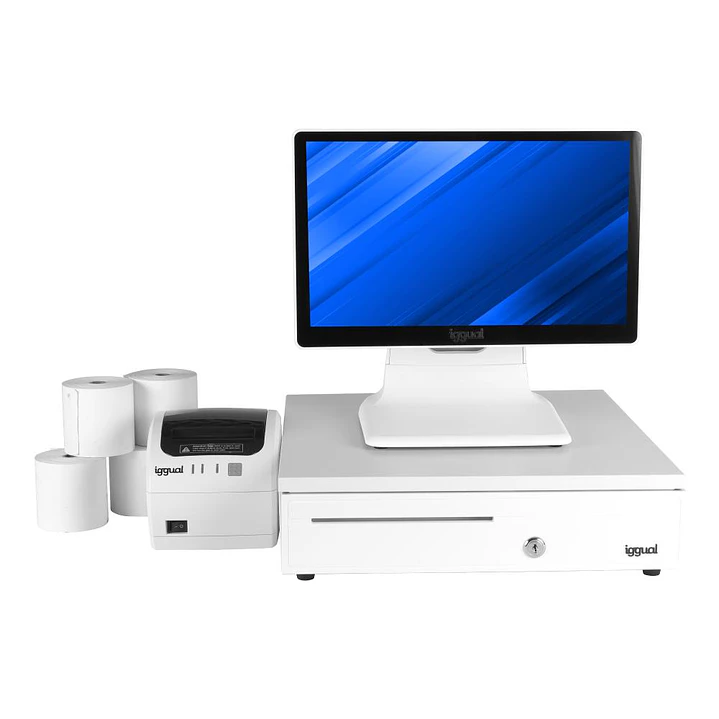 Pack completo TPV blanco 15,6