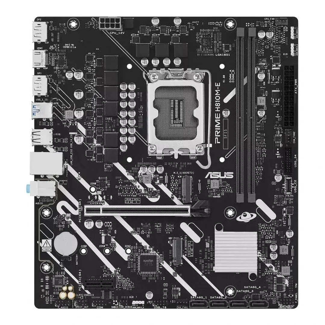 ASUS PLACA BASE PRIME H810M-E CSM mATX 1851 2