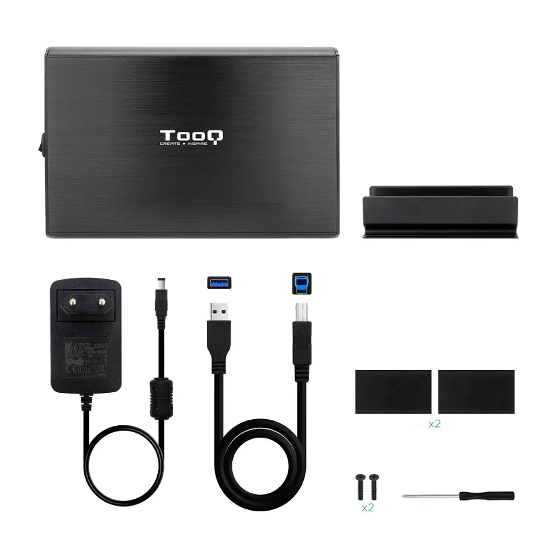 TooQ TQE-3531B Caja HDD 3.5