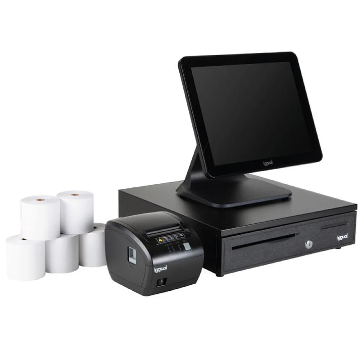 iggual Pack completo TPV 15 N100 EASY 80 IRON-50 1